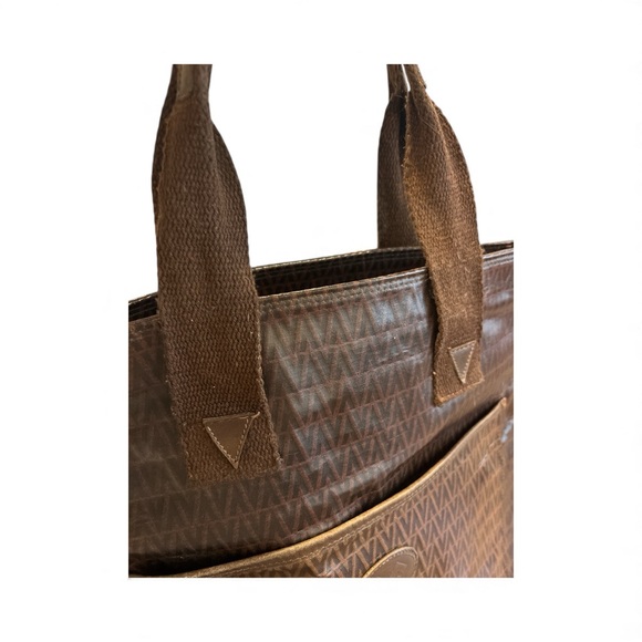 Mario Valentino Vintage Monogram Tote Bag - Picture 10 of 10